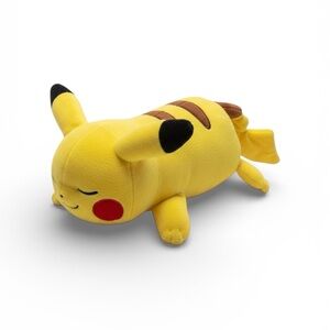 Nintendo Vintage 1997 Pokemon Sleeping Pikachu 13.5" Medium Soft Plush Pillow